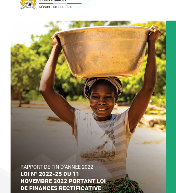 Rapport de fin d&rsquo;année 2022