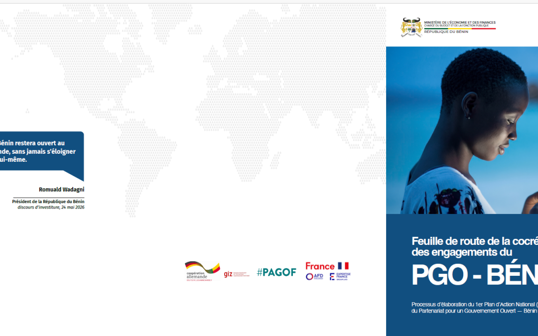 Feuille de route de la cocréationdes engagements du PGO – BÉNIN
