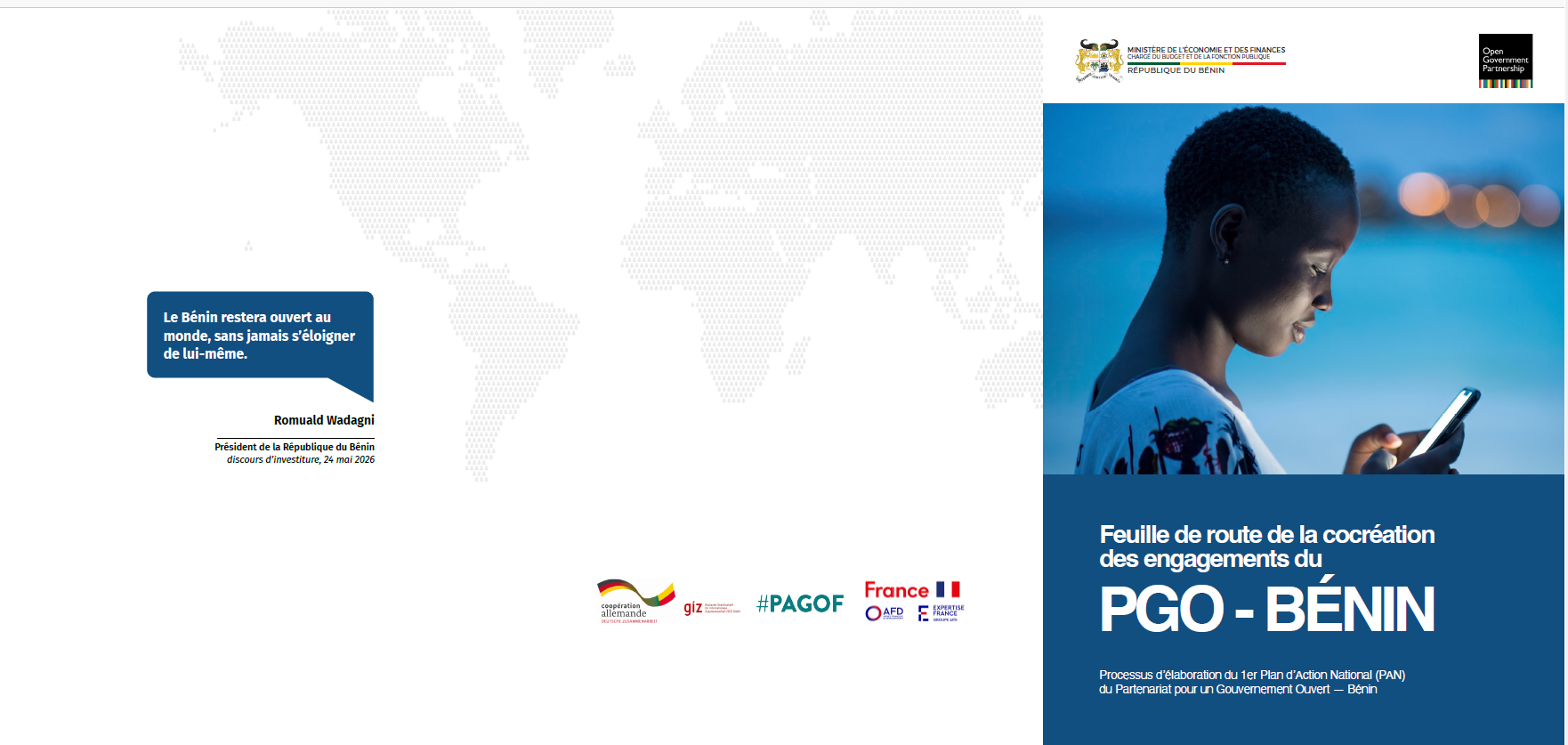 Feuille de route de la cocréationdes engagements du PGO – BÉNIN